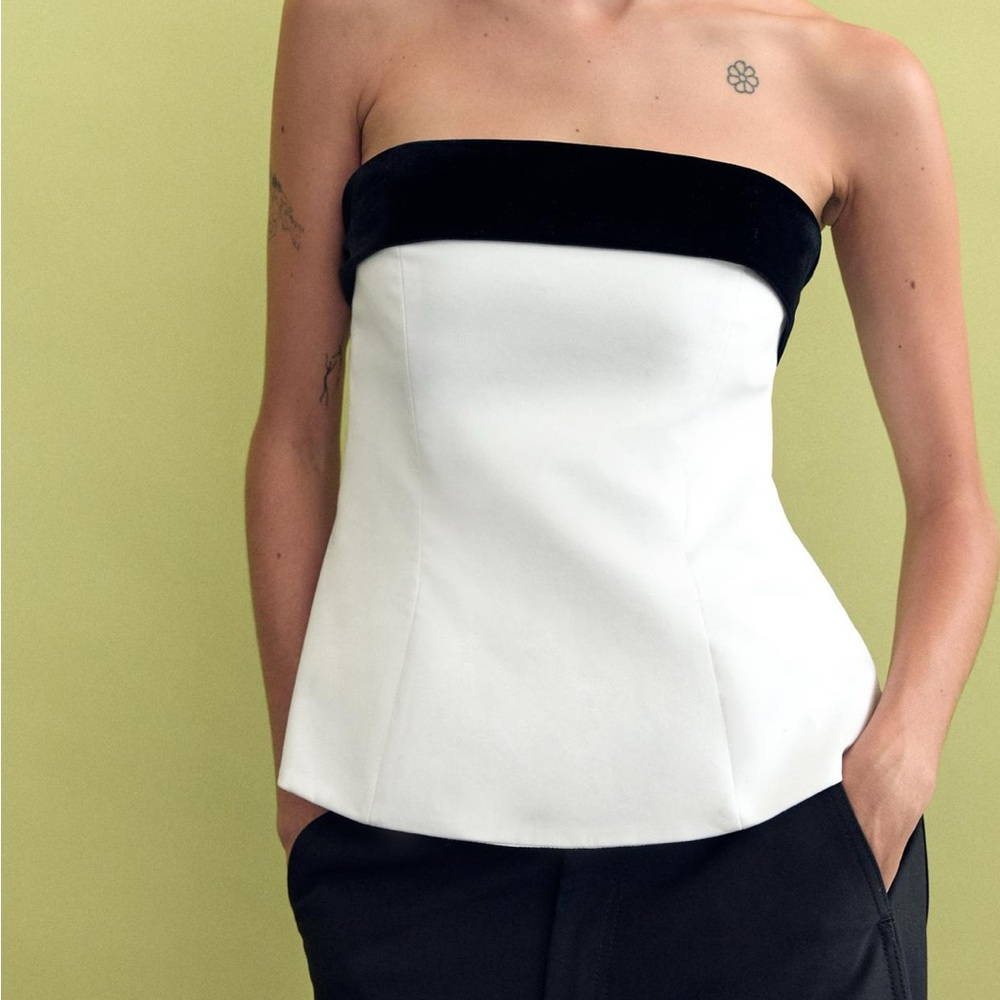 COPY - Zara strapless top